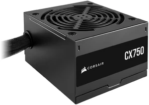 CORSAIR CX750 80 Plus Bronze Non Modular Low-Noise ATX 750 Watt Power Supply - NA - Black CORSAIR CX750 80 Plus Bronze Non Modular Low-Noise ATX 750 Watt Power Supply - NA - Black