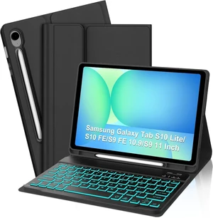Keyboard Case for Galaxy Tab S10 Lite/ S10 FE /S9 FE 10.9 /S9 11 Black Keyboard Case for Galaxy Tab S10 Lite/ S10 FE /S9 FE 10.9 /S9 11 Black