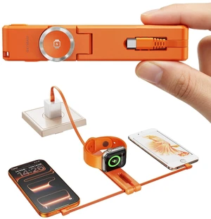 Drayromn 3 in 1 Charging Cable for Travel Essentials, 60W USB C to Type C Cable with 12W Lightning & 5W Apple Watch Wireless Magnetic Charger,Portable Fast Charging Cord for iPhone 17 Samsu Drayromn 3 in 1 Charging Cable for Travel Essentials, 60W USB C to Type C Cable with 12W Lightning & 5W Apple Watch Wireless Magnetic Charger,Portable Fast Charging Cord for iPhone 17 Samsu