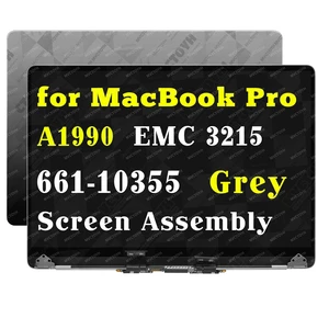 MVCTOYH Replacement for MacBook Pro A1990 LCD Display Assembly Grey MVCTOYH Replacement for MacBook Pro A1990 LCD Display Assembly Grey
