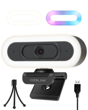 VIZOLINK 1080P Webcam with Built-in Microphone, W2N Web Cam, Privacy Cover, 75 FOV, Noise Cancellation, Plug & Play Web Camera for Computer, USB Webcam for Pc, Laptop, Desktop, Mac VIZOLINK 1080P Webcam with Built-in Microphone, W2N Web Cam, Privacy Cover, 75 FOV, Noise Cancellation, Plug & Play Web Camera for Computer, USB Webcam for Pc, Laptop, Desktop, Mac