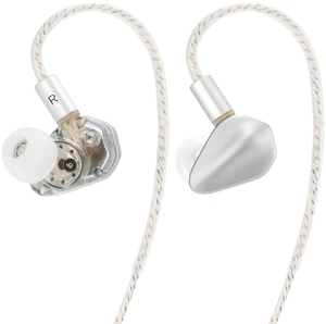 Kefine Loric IEMs, PU+ Titanium Diaphragm Drive in-Ear Monitors, Dual-Magnet & Dual-Chamber Driver, Ultralight Zinc Alloy Wired Earbuds, Detachable 160-Core Silver-Plated Cable(Silver, 3.5mm) Kefine Loric IEMs, PU+ Titanium Diaphragm Drive in-Ear Monitors, Dual-Magnet & Dual-Chamber Driver, Ultralight Zinc Alloy Wired Earbuds, Detachable 160-Core Silver-Plated Cable(Silver, 3.5mm)