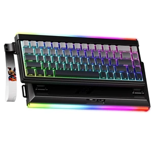 MEETION Vibekey68 Wireless Gaming Keyboard, 68-Key Tri-Mode RGB, Black MEETION Vibekey68 Wireless Gaming Keyboard, 68-Key Tri-Mode RGB, Black