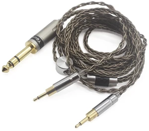 Youkamoo Replacement Upgrade Cable Compatible with Sennheiser HD700 HD 700 Headphones 6.35mm to 2.5mm Male Silver-Plated Braided 6ft/1.8m Youkamoo Replacement Upgrade Cable Compatible with Sennheiser HD700 HD 700 Headphones 6.35mm to 2.5mm Male Silver-Plated Braided 6ft/1.8m
