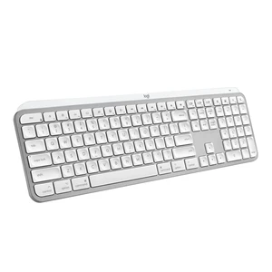 Logitech MX Keys S Mac Wireless Keyboard Fluid Precise Laptop - Pale Grey Logitech MX Keys S Mac Wireless Keyboard Fluid Precise Laptop - Pale Grey