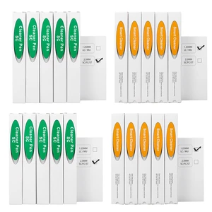 fyboptwu LC/SC/FC/ST Fiber Cleaner Pen, 800+ Cleans, 20pcs fyboptwu LC/SC/FC/ST Fiber Cleaner Pen, 800+ Cleans, 20pcs