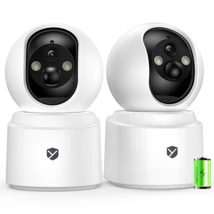 Battery Powered Indoor Camera Wireless 2 Pack with 2.5K Color Night Vision Battery Powered Indoor Camera Wireless 2 Pack with 2.5K Color Night Vision