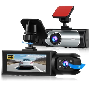 Volxcereo Dash Cam Front and Inside, 3.16 inch Screen1080P Dual Dash Cam Volxcereo Dash Cam Front and Inside, 3.16 inch Screen1080P Dual Dash Cam