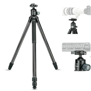 Fooletu Carbon Fiber Tripod for Hunting, 360 Ball Head & Picatinny to Arca Fooletu Carbon Fiber Tripod for Hunting, 360 Ball Head & Picatinny to Arca