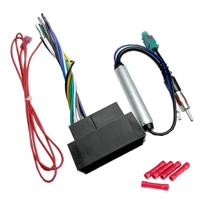 Radio Wiring Harness with Antenna Adapter Compatible with Chrysler 2015-2020/Dodge 2013-2016/Jeep 2014-2020/Ram 2013-2019, Stereo Installation Wire Harness Kit Aftermarket Stereo CD Player Receiver Radio Wiring Harness with Antenna Adapter Compatible with Chrysler 2015-2020/Dodge 2013-2016/Jeep 2014-2020/Ram 2013-2019, Stereo Installation Wire Harness Kit Aftermarket Stereo CD Player Receiver