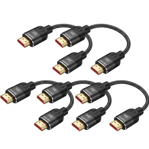 KovySwm HDMI 2.1 Cable, 6Inch, 5-Pack, 48Gbps, 8K@60Hz KovySwm HDMI 2.1 Cable, 6Inch, 5-Pack, 48Gbps, 8K@60Hz