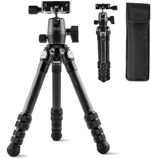 GVM Carbon Fiber Camera Tripod, Tripod for Camera and Phone, Heavy Duty Camera Tripod Stand with 360 Panorama Ball Head Quick Release Plate for Max Load 15 LB GVM Carbon Fiber Camera Tripod, Tripod for Camera and Phone, Heavy Duty Camera Tripod Stand with 360 Panorama Ball Head Quick Release Plate for Max Load 15 LB