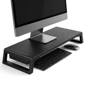 Zapuno Desk Organizer and Accessories, Computer Monitor Stand Riser with USB Hub , Laptop Stand Zapuno Desk Organizer and Accessories, Computer Monitor Stand Riser with USB Hub , Laptop Stand