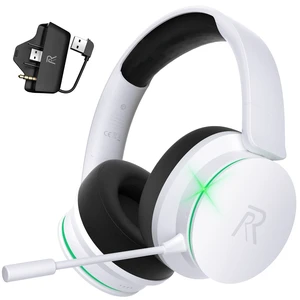 RYR Wireless Gaming Headset for Xbox Series X^^S, Sega Gear Game-Blackwhite RYR Wireless Gaming Headset for Xbox Series X^^S, Sega Gear Game-Blackwhite
