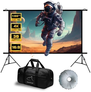 Outdoor Projector Screen with Stand, Portable Outdoor Movie Screen - 100 Inch Projection Screen Foldable Anti-Crease with Carry Bag for Backyard/indoor Movie Outdoor Projector Screen with Stand, Portable Outdoor Movie Screen - 100 Inch Projection Screen Foldable Anti-Crease with Carry Bag for Backyard/indoor Movie