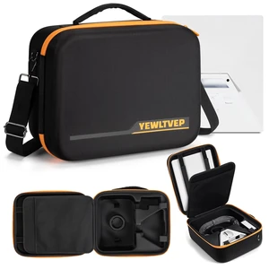 Case for Starlink Mini, Waterproof Shockproof Hard Shell Travel Bag with Dual Carry Options, Lightweight Protective Carrying Case for Starlink Mini Dish and Accessories Case for Starlink Mini, Waterproof Shockproof Hard Shell Travel Bag with Dual Carry Options, Lightweight Protective Carrying Case for Starlink Mini Dish and Accessories