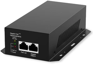90W Gigabit PoE++ Injector, 802.3bt/at/af High Power Over Ethernet Adapter 90W Gigabit PoE++ Injector, 802.3bt/at/af High Power Over Ethernet Adapter