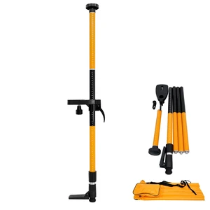 LAISAI Quick Lift Support Pole, 2.3-11FT Adjustable Tripod for Laser Level LAISAI Quick Lift Support Pole, 2.3-11FT Adjustable Tripod for Laser Level