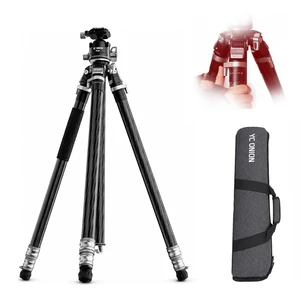 YC Onion Tako T23 Carbon Fiber Tripod with BC44 Ball Head, 182.5cm YC Onion Tako T23 Carbon Fiber Tripod with BC44 Ball Head, 182.5cm
