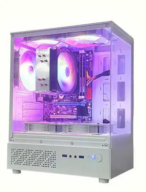 ZHICGCP Gaming PC Desktop computer - AMD Ryzen 7 5700G 8 core 3.8GHz(up to 4.6GHz) - 16GB DDR4 3200MHz - 1T M.2 NVMe - Windows 11