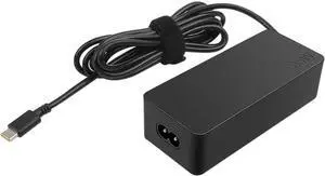 65w USB Type C Ac Adapter 4X20M26268 With 2 Prong Power Cord Included Black In The Original Retail Packaging.