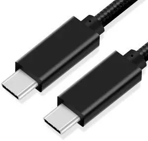 USB C-C Video Cable 3.3ft 4K Display USB-C Monitor Cable Support 100W Fast Charge and 10 Gbps Data Transfer for Type-C iPhone 15 Pro MacBook Pro/Air Chromebook Matebook Thinkpad and More