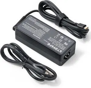 65W USB-C Charger for  Laptop Computer Compatible with  Thinkpad/Yoga/Chromebook Fast Power Adapte and Charging Portable Safety and Durable Easy to Carry