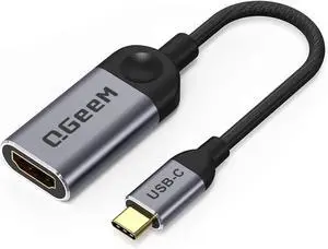 USB C to HDMI Adapter 4K Cable USB Type-C to HDMI Adapter [Thunderbolt 3/4 Compatible] for Laptop MacBook Pro/Air iPhone15 16 Pro/max GalaxyS8-S23 XPS Pixelbook Thinkpad Surface Ipad Pro etc.