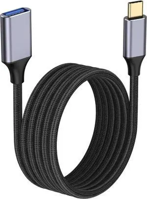 USB Female to C Male Cable(1M/3.3 Ft) Type-C Adapter USB C to USB 3.0 Adapter C Female to A Male for Phone/Laptop/Tablet/Switch USB-C Device