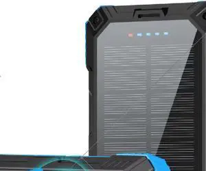 Solar Charger Power Bank 49800mAh Wireless Portable Phone Charger 22.5W QC3.0 Fast Charging Built in 4 Cables with USB C 6 Outputs & 2 Inputs for All Cell Phone