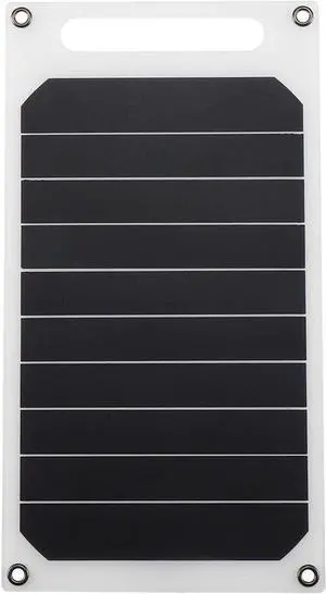 10W 5V Solar Panel Charger USB Port Portable High Power Paper Shaped Monocrystalline Silicon for Cell Phone Camping