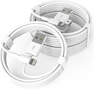 iPhone Charger [ MFi Certified] 3Pack 3.3FT Lightning to USB Charging Cord Car iPhone Carplay Cable Compatible iPhone 14 13 12 11 Pro Max XR XS X 8 7 6 Plus SE iPad and More