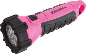 55 Lumen Floating Water Resistant LED Flashlight with Carabineer Clip Pink ( 41-2509)