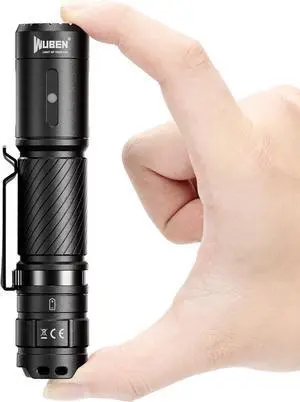 C3 Flashlight 1200 High Lumens Rechargeable Flashlights 6 Modes Super Bright IP68 LED Tactical Flashlight for Camping Home Emergency Rescue Hunting Inspection Repair Tool Gifts for Men