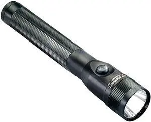 75866 Stinger DS 425-Lumen Bright Rechargeable Dual Switch LED Flashlight with 120V AC/12V DC Smart Charger and 1 Smart Charge Holder Black