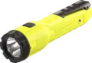 68732 Dualie 275-Lumen Intrinsically Safe Rechargeable Flashlight with 120V/100V AC Charger Yellow