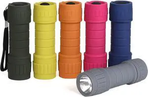 6-Pack Small Flashlights Set Super Bright 100 Lumen LED Flashlight Pack with 18-Piece AAA Batteries Included Mini Flashlight Outdoor Flashlight for Camping Hiking Emergency