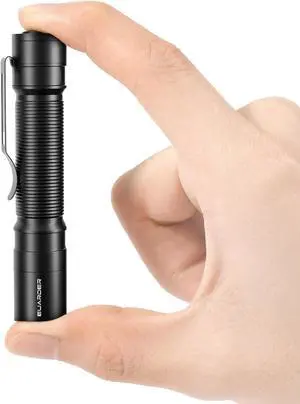 Mini Flashlight Super Bright Small Tactical Flashlight Ultra-Compact Powerful Flashlight High Lumens Pocket Pen Light with Clip for Camping Outdoor Emergency