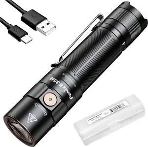 E35R EDC Flashlight 3100 Lumens USB-C Rechargeable High Lumen Performance Flashlight with LumenTac Organizer