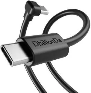 USB C Cable Right Angle 90° Short Connector Charger (6ft 60W) USB C to USB C for iPhone 15 Galaxy S23 MacBook Pro 2020 iPad Pro iPad Air 4 Pixel Switch Enhanced Gaming Comfort