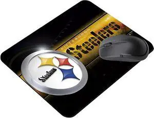 Gaming Mouse Pad Sport Fans Gift Life Needs Sport Mousepad with Non-Slip Rubber Base for Laptop Computer Desktop Mat - Black
