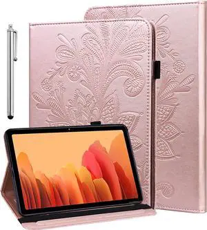 Case for  Tab M9 Case 9.0 inch (TB-310FU 2023 Released) Shockproof Smart Embossed with Card Solts Cover for  Tab M9 Tablet Case-Golden