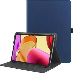 Universal 9 9.7 10.1 10.2 10.5 10.9 11 Tablet Case Protective Cover Stand Folio Case for 9-11 Inch Tablet Case Cover with Pen Holder for iPad -Navy