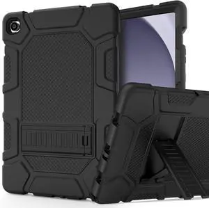 Rantice Case for  Galaxy Tab A9+/A9 Plus 11 Heavy Duty Shockproof Rugged Protective Case with Kickstand for Galaxy Tab A9+/A9 Plus 11 Inch (SM-X210/X216/X218) Black