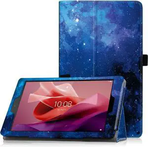 Folio Case Cover for PREVIOUS Generation 8 Fire HD 8 Tablet [8th / 7th / 6th Generation 2018/2017 / 2016 Release ] (BlueSky)