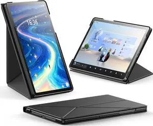 Case for  Galaxy Tab A9+/A9 Plus 11 Inch 5G Slim Foldable Book-Style Cover with Horizontal and Vertical Stand Protective Case for Galaxy Tab A9 Plus Tablet (2023) Black