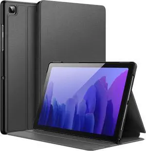 Case for  Galaxy Tab A7 10.4-Inch 2020 (SM-T500/T505/T507) NOT for Tab A7 Lite Slim Folio Stand Protective Tablet Cover Multi-Angle Viewing Auto Wake/Sleep (Black)