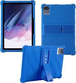Case for ROWT A10 Tablet 10.1 Kids Friendly Silicone Stand Cover for aiprotablet C20e/ZONKO D115/MB1001 10.1 inch Tablets (Blue)
