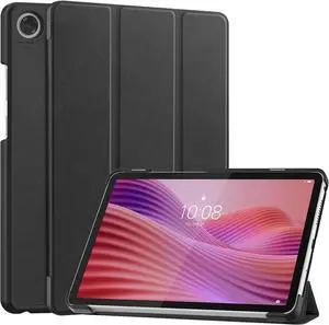for  Tab One/K9 8.7 Inch 2025 Case Slim Light Cover Trifold Stand Hard Shell Folio Smart Protective Case for  Tab One/K9 8.7 TB305XU/TB305FU with Auto Sleep/Wake CBlack
