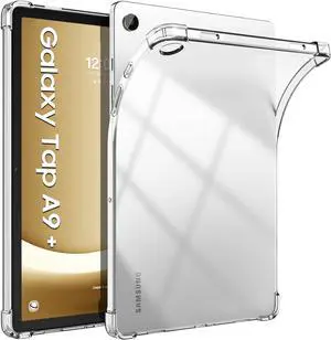 Case for  Galaxy Tab A9+/A9 Plus 5G 11 Inch 2023 Slim & Lightweight TPU Transparent Back Protective Cover for All-New  Galaxy Tab A9+ Tablet SM-X210/X216/X218 Clear